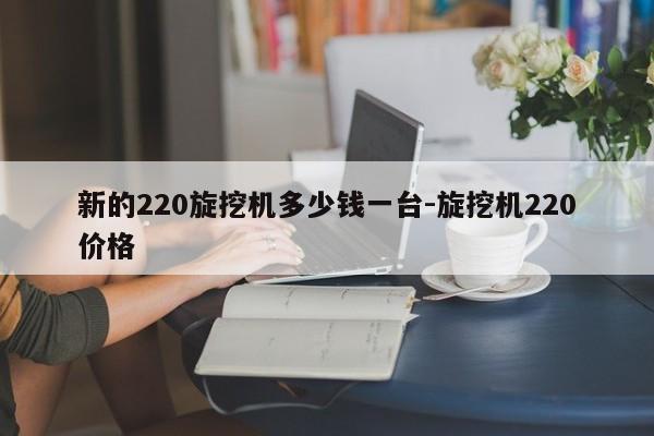 新的220旋挖机多少钱一台-旋挖机220价格