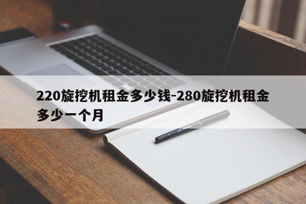 220旋挖机租金多少钱-280旋挖机租金多少一个月