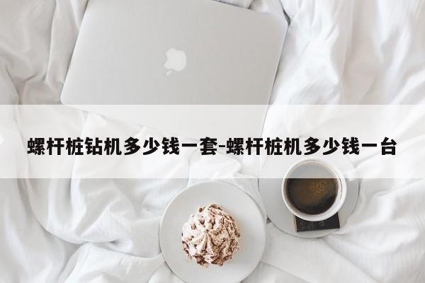 螺杆桩钻机多少钱一套-螺杆桩机多少钱一台