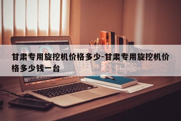 甘肃专用旋挖机价格多少-甘肃专用旋挖机价格多少钱一台