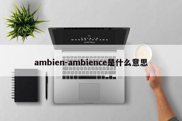 ambien-ambience是什么意思