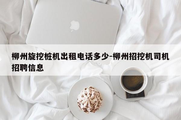 柳州旋挖桩机出租电话多少-柳州招挖机司机招聘信息