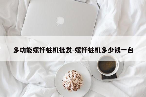 多功能螺杆桩机批发-螺杆桩机多少钱一台