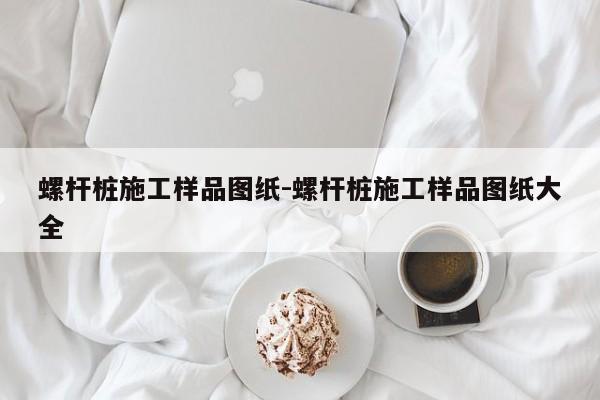 螺杆桩施工样品图纸-螺杆桩施工样品图纸大全