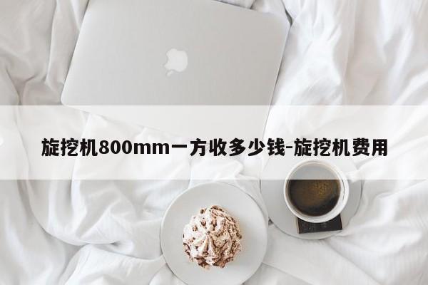 旋挖机800mm一方收多少钱-旋挖机费用