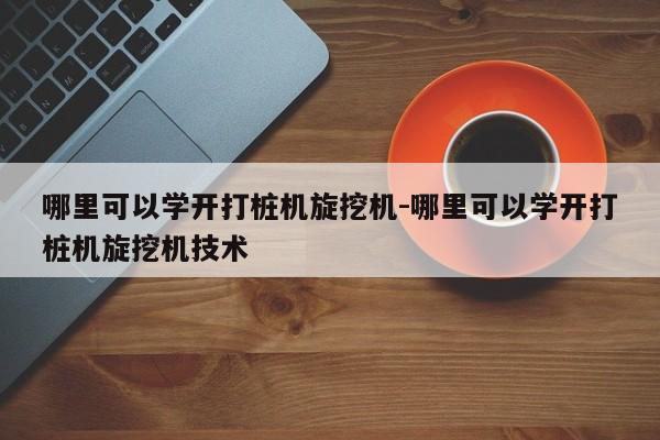 哪里可以学开打桩机旋挖机-哪里可以学开打桩机旋挖机技术