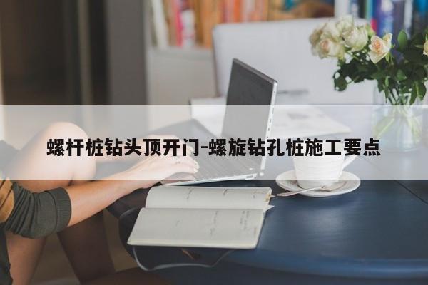 螺杆桩钻头顶开门-螺旋钻孔桩施工要点