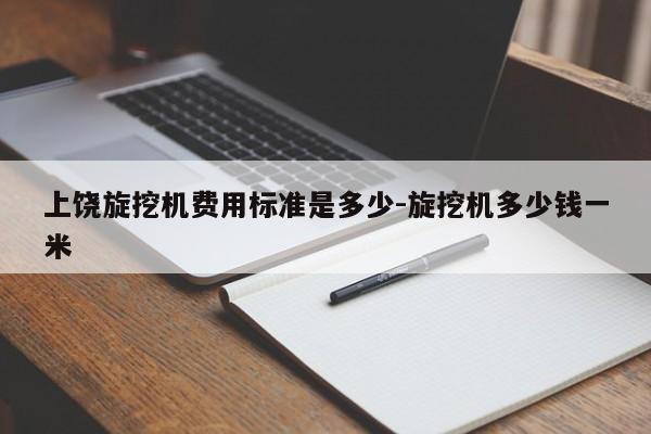 上饶旋挖机费用标准是多少-旋挖机多少钱一米